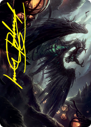 Beledros Witherbloom Art Card (Gold-Stamped Signature) [Strixhaven: School of Mages Art Series] (ASTX 57)