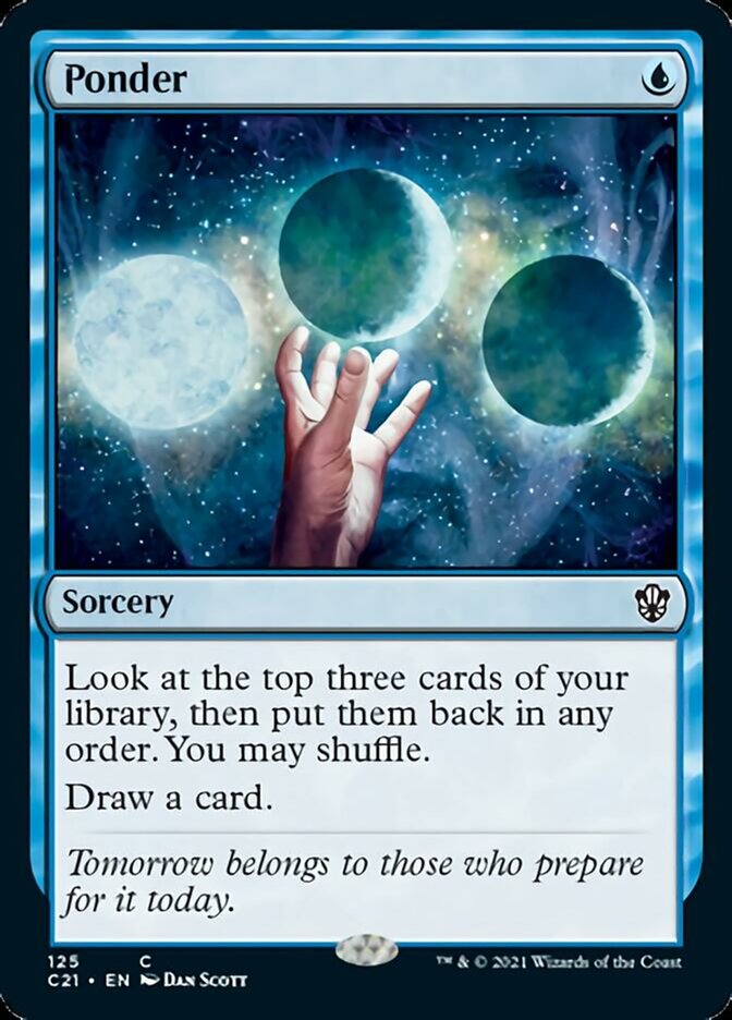 Ponder [Commander 2021] (C21 125)