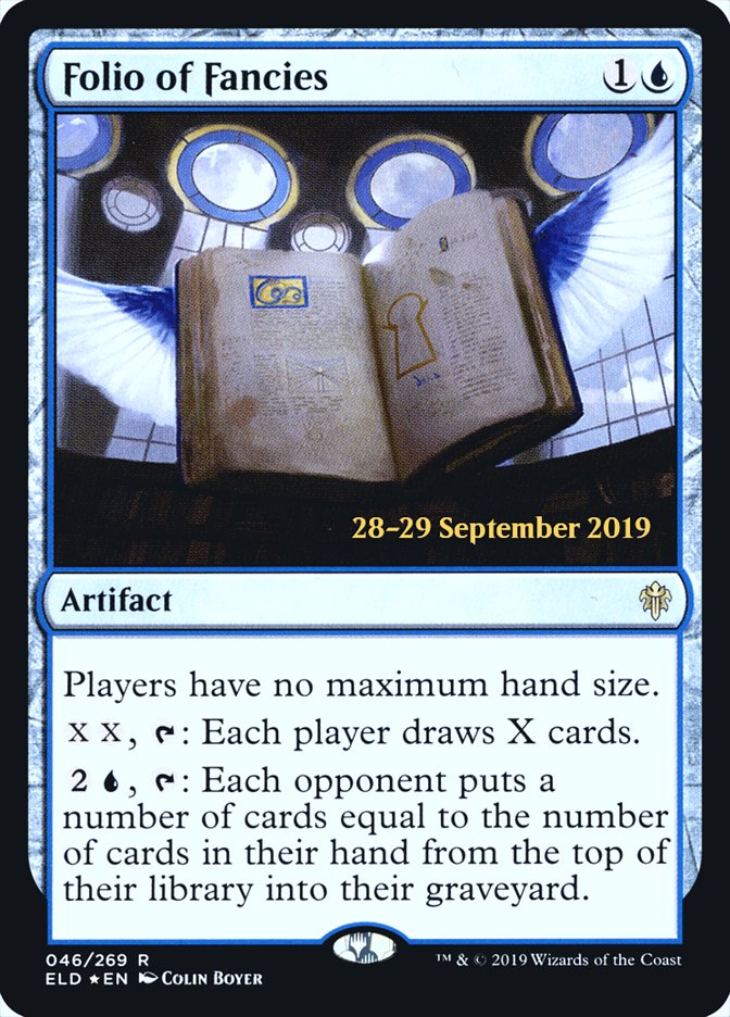 Folio of Fancies  [Throne of Eldraine Prerelease Promos] (PELD 46S)