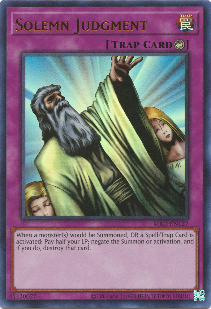 Solemn Judgment [MRD-EN127] Ultra Rare