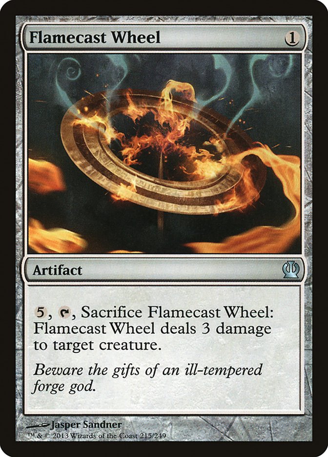 Flamecast Wheel [Theros] (THS 215)