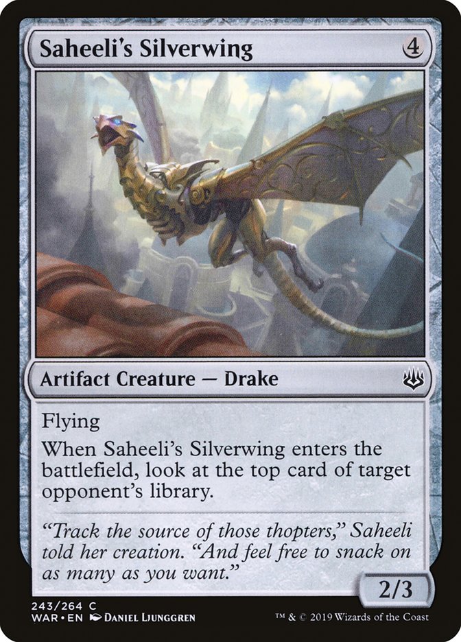 Saheeli's Silverwing [War of the Spark] (WAR 243)