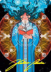 Memory Lapse Art Card (Gold-Stamped Signature) [Strixhaven: School of Mages Art Series] (ASTX 66)