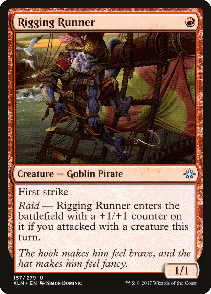 Rigging Runner [Ixalan] (XLN 157)