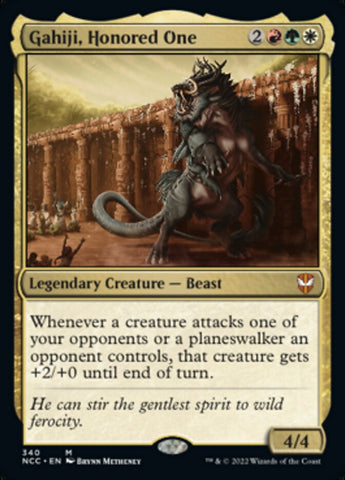 Gahiji, Honored One [Streets of New Capenna Commander] (NCC 340)