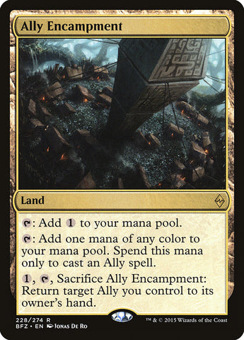 Ally Encampment [Battle for Zendikar] (BFZ 228)