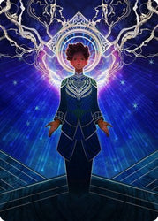 Brainstorm Art Card [Strixhaven: School of Mages Art Series] (ASTX 65)