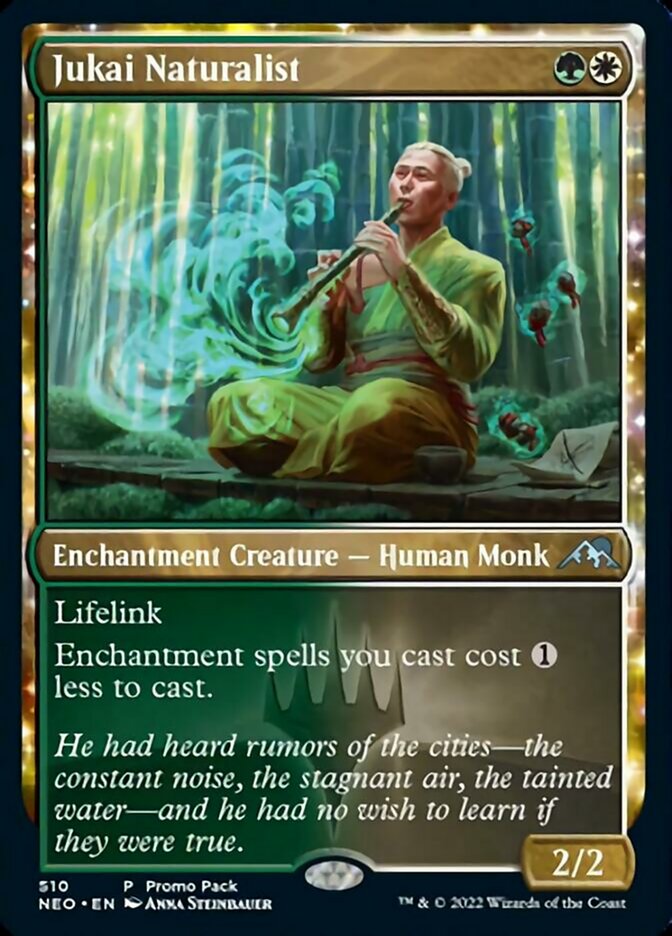 Jukai Naturalist (Promo Pack) [Kamigawa: Neon Dynasty] (NEO 510)