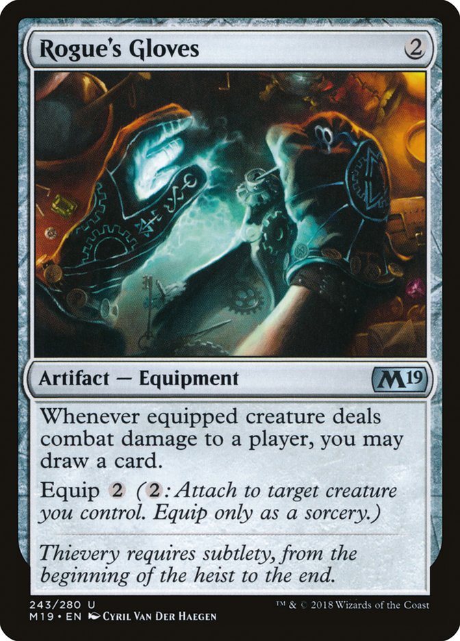 Rogue's Gloves [Core Set 2019] (M19 243)