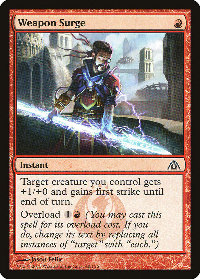 Weapon Surge [Dragon's Maze] (DGM 40)