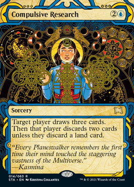 Compulsive Research (Etched Foil) [Strixhaven Mystical Archive] (STA 14)