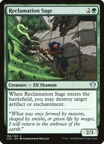 Reclamation Sage [Commander 2020] (C20 186)