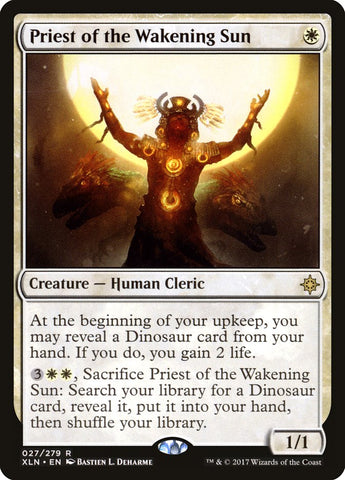 Priest of the Wakening Sun [Ixalan] (XLN 27)