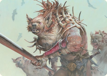 Gnoll Art Card [Dungeons & Dragons: Adventures in the Forgotten Realms Art Series] (AAFR 11)