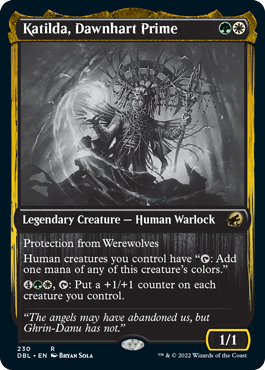 Katilda, Dawnhart Prime [Innistrad: Double Feature] (DBL 230)