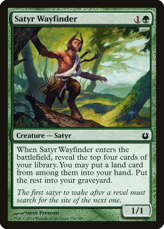 Satyr Wayfinder [Born of the Gods] (BNG 136)