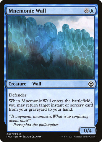 Mnemonic Wall [Iconic Masters] (IMA 67)