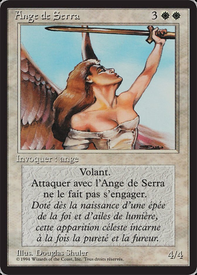 Serra Angel [Foreign Black Border] (FBB 40)