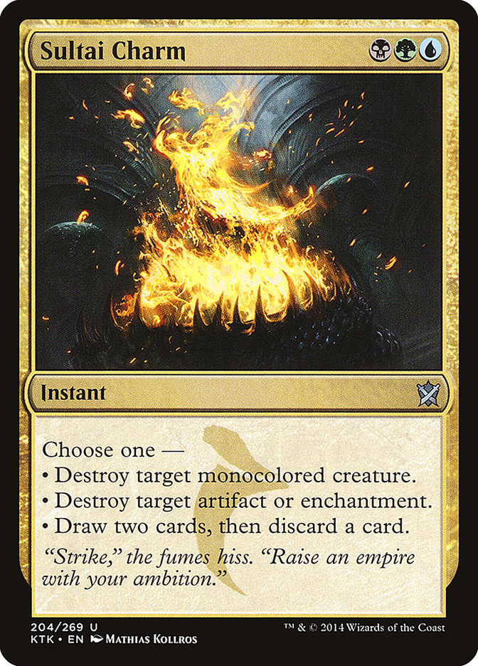 Sultai Charm [Khans of Tarkir] (KTK 204)