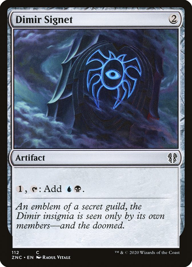 Dimir Signet [Zendikar Rising Commander] (ZNC 112)