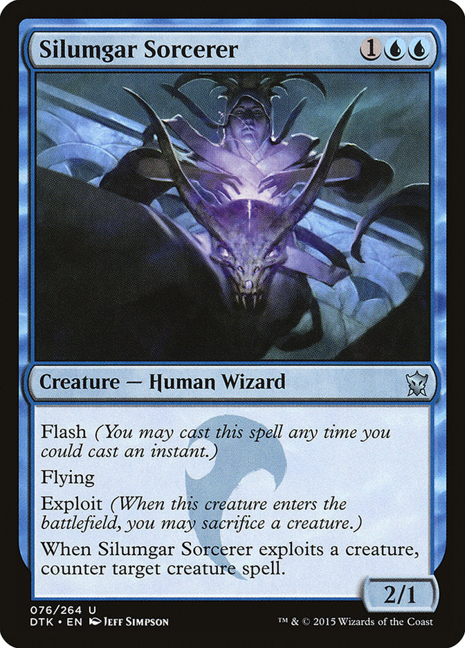 Silumgar Sorcerer [Dragons of Tarkir] (DTK 76)