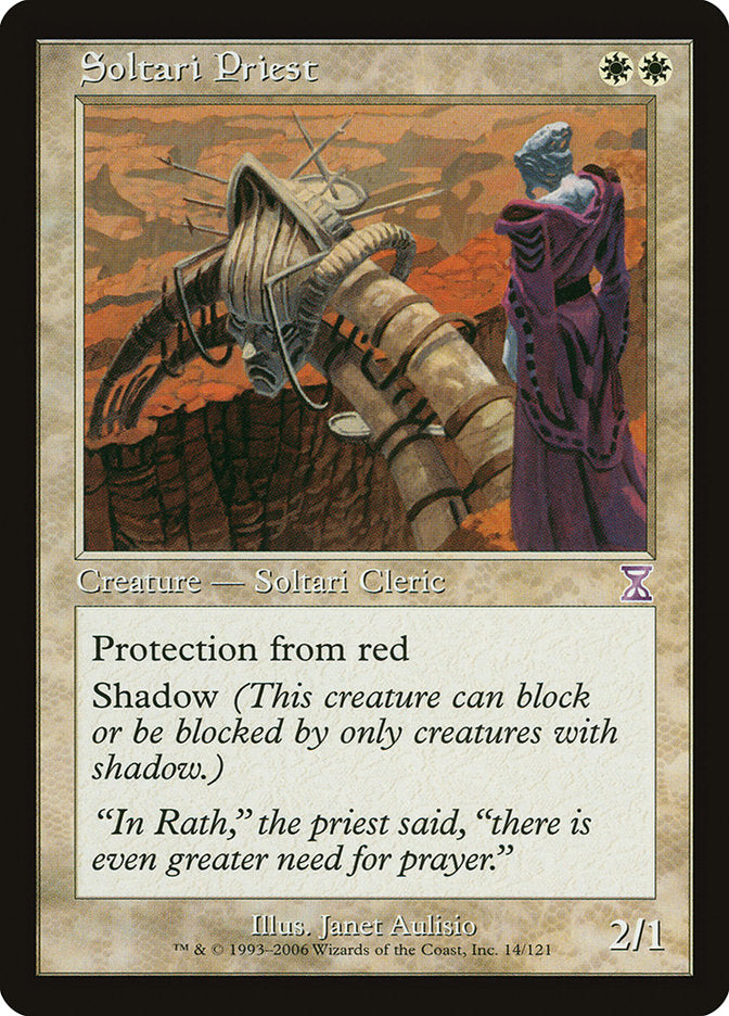 Soltari Priest [Time Spiral Timeshifted] (TSB 14)
