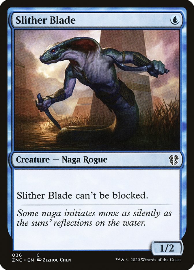 Slither Blade [Zendikar Rising Commander] (ZNC 36)