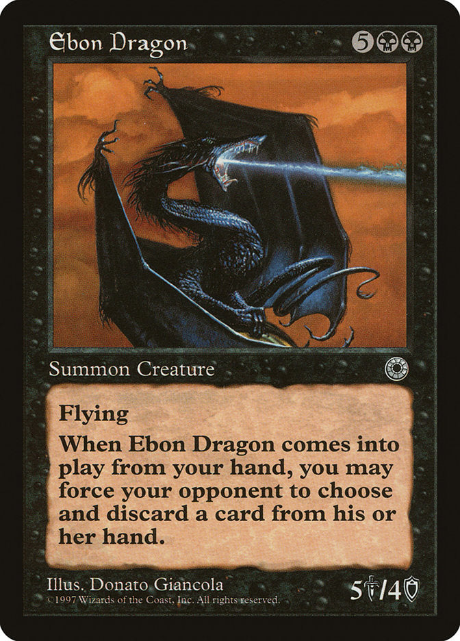 Ebon Dragon [Portal] (POR 91)