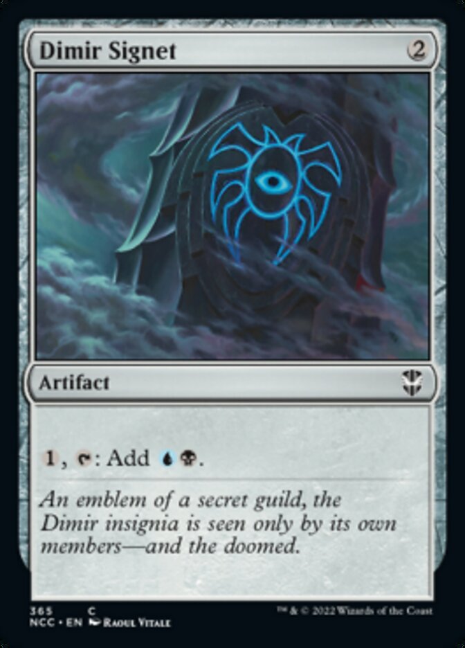 Dimir Signet [Streets of New Capenna Commander] (NCC 365)