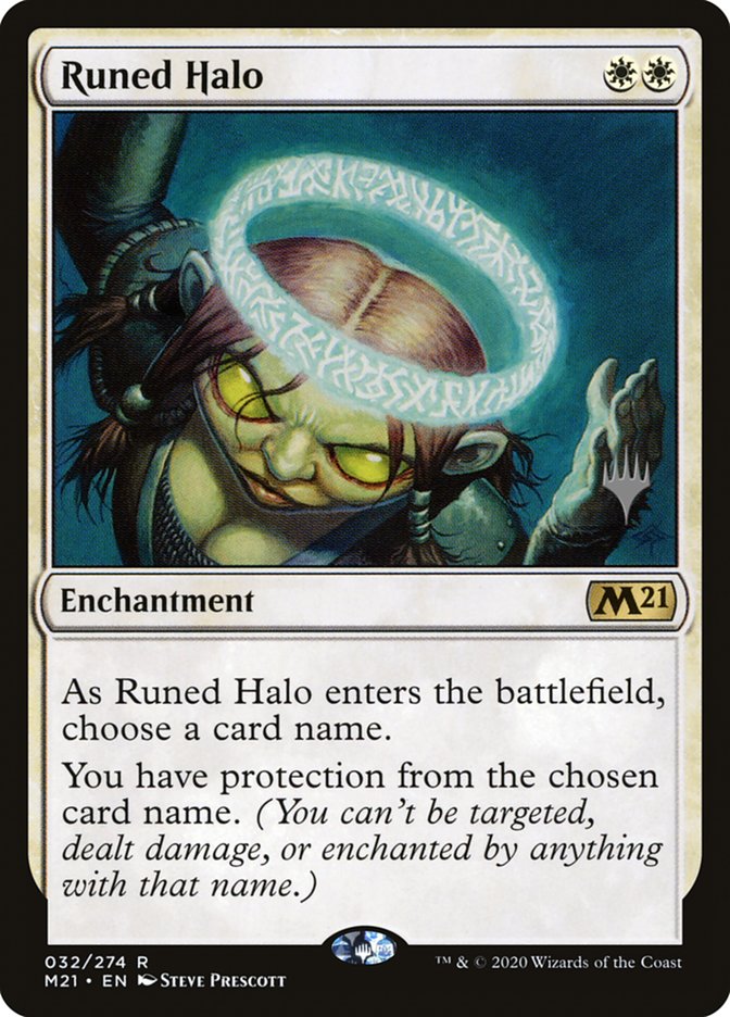 Runed Halo (Promo Pack) [Core Set 2021 Promos] (PM21 32P)