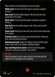 Roll for Initiative (Magic Minigame) [Dungeons & Dragons: Adventures in the Forgotten Realms Minigame] (MAFR 5)