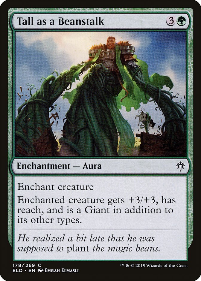 Tall as a Beanstalk [Throne of Eldraine] (ELD 178)