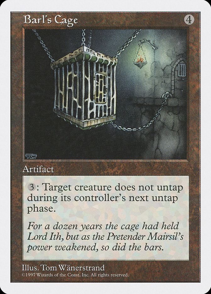 Barl's Cage [Fifth Edition] (5ED 352)