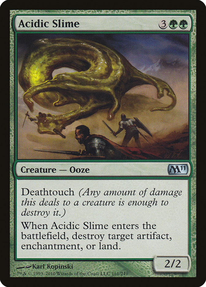 Acidic Slime [Magic 2011] (M11 161)