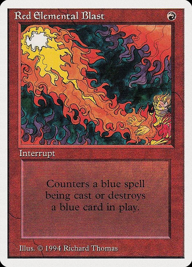 Red Elemental Blast [Summer Magic / Edgar] (SUM 171)
