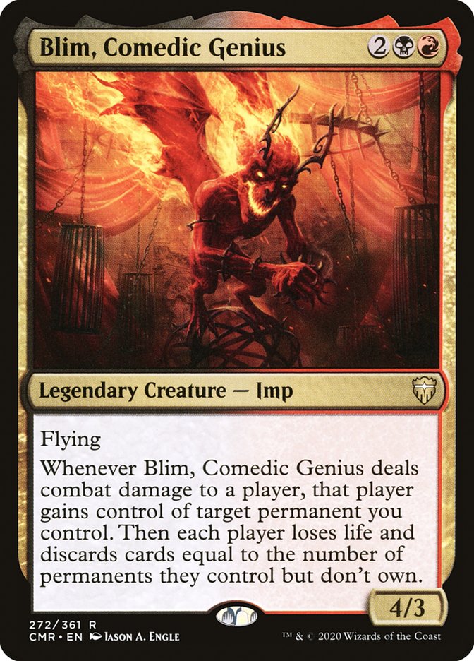 Blim, Comedic Genius [Commander Legends] (CMR 272)