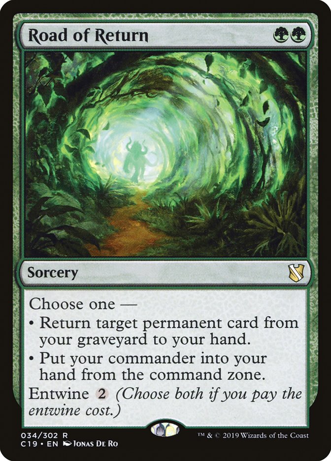 Road of Return [Commander 2019] (C19 34)