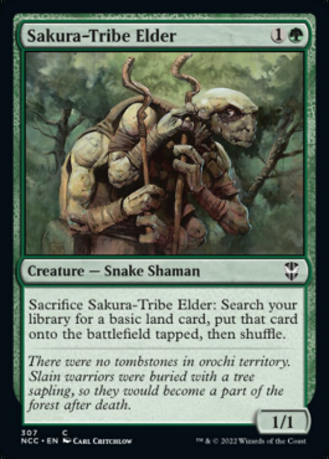 Sakura-Tribe Elder [Streets of New Capenna Commander] (NCC 307)