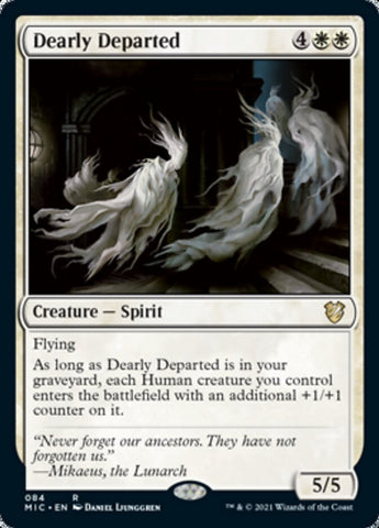 Dearly Departed [Innistrad: Midnight Hunt Commander] (MIC 84)