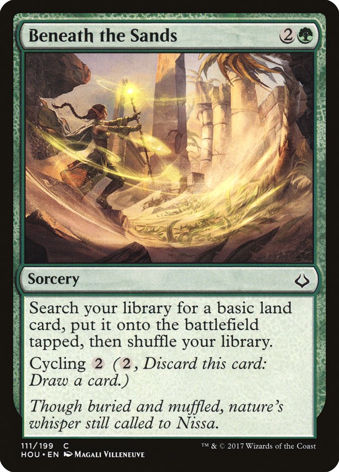 Beneath the Sands [Hour of Devastation] (HOU 111)