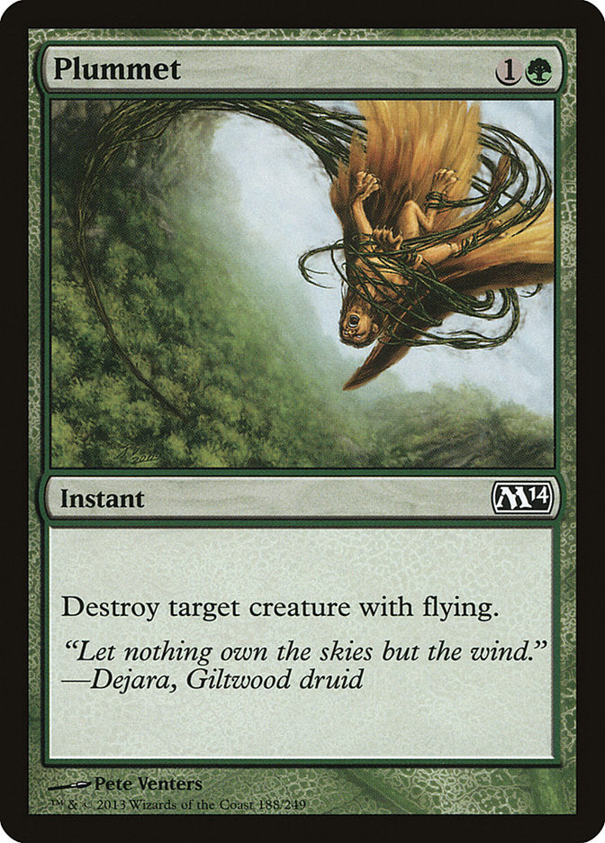 Plummet [Magic 2014] (M14 188)