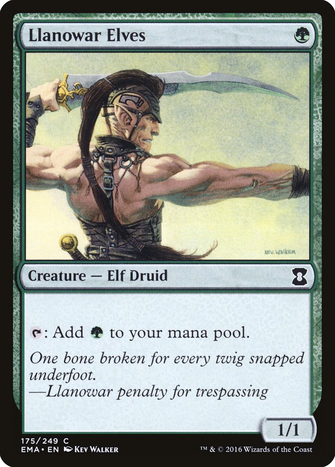 Llanowar Elves [Eternal Masters] (EMA 175)