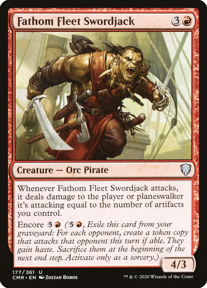 Fathom Fleet Swordjack [Commander Legends] (CMR 177)