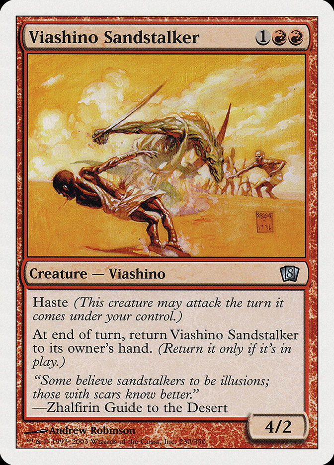 Viashino Sandstalker [Eighth Edition] (8ED 230)