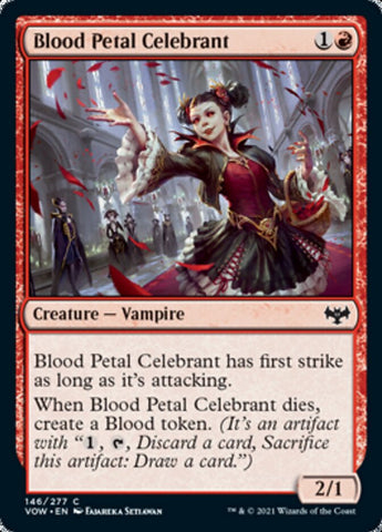 Blood Petal Celebrant [Innistrad: Crimson Vow] (VOW 146)