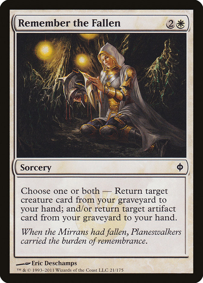 Remember the Fallen [New Phyrexia] (NPH 21)