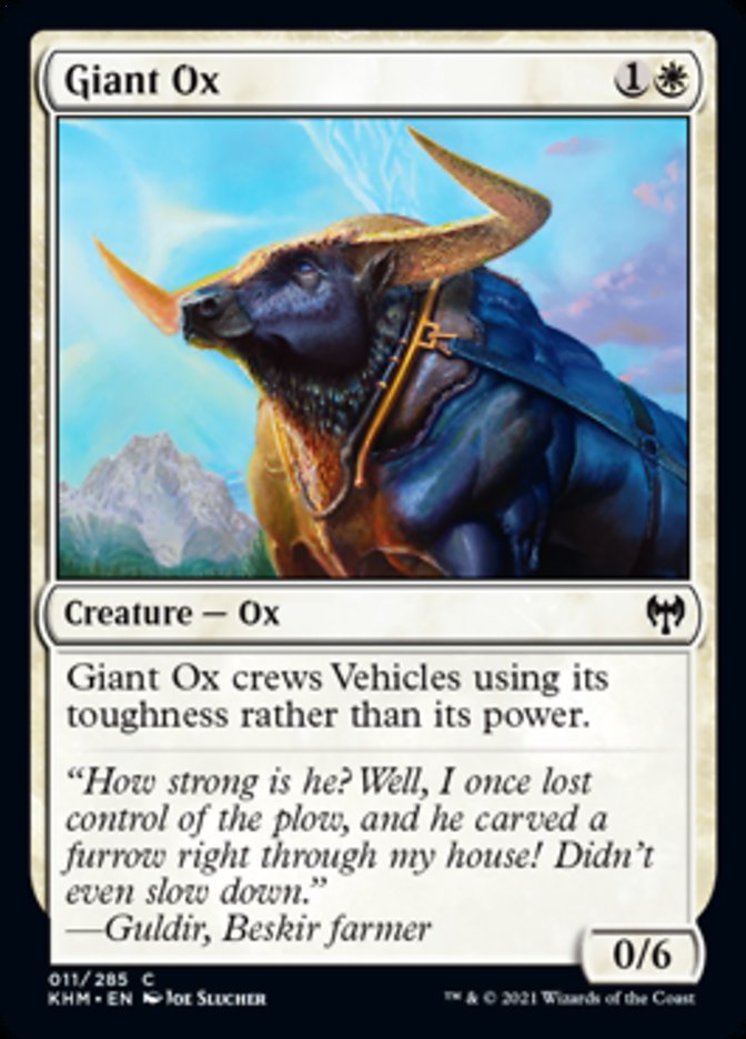 Giant Ox [Kaldheim] (KHM 11)