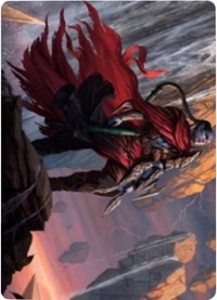 Anowon, the Ruin Thief Art Card [Zendikar Rising Art Series] (AZNR 75)