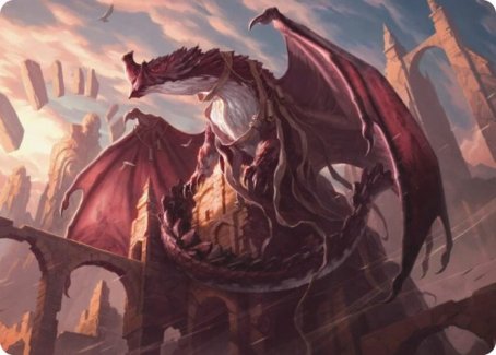 Velomachus Lorehold Art Card [Strixhaven: School of Mages Art Series] (ASTX 61)