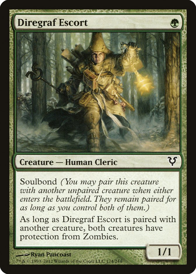 Diregraf Escort [Avacyn Restored] (AVR 174)